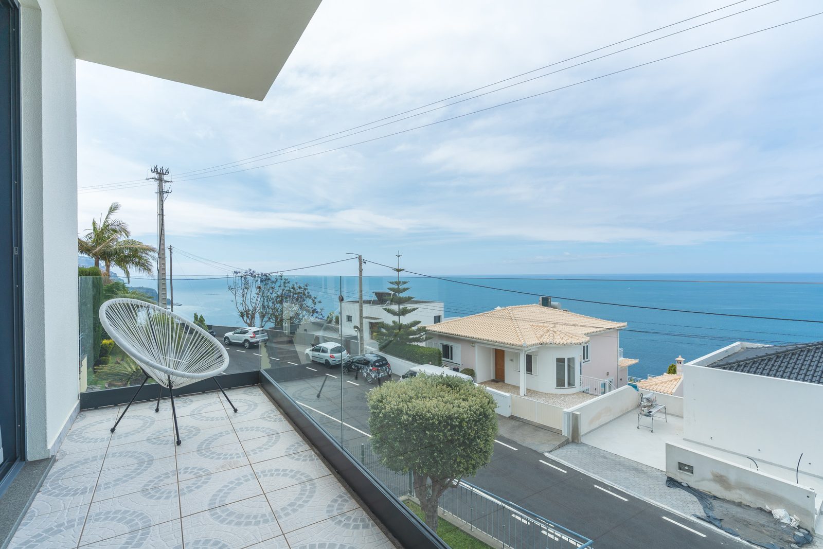Balcony with Atlantic sea view — Casa Saudade, Madeira