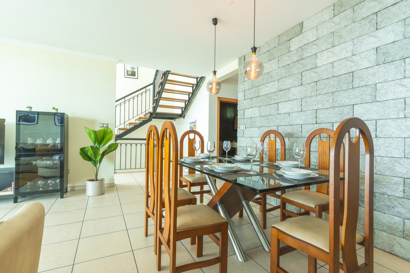 Living and dining area — Casa Saudade, Madeira